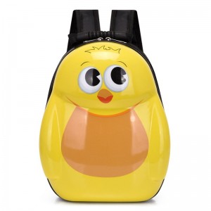 儿童拉杆箱男女小型行李箱蛋壳万向轮3D可爱旅行箱儿童双肩包