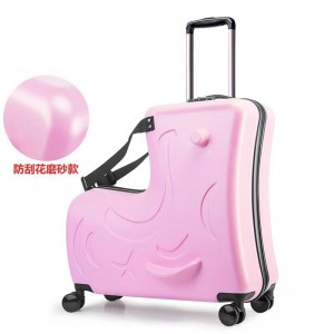 儿童行李箱可坐骑拉杆箱24寸可坐骑旅行箱男女宝宝行李箱
