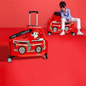 汪汪队立大功儿童行李箱可坐可骑男女宝宝拉杆箱时尚卡通旅行箱子