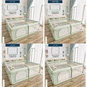 围栏婴儿防护栏客厅地上爬行栅栏宝宝室内家用爬垫儿童游戏安全栏