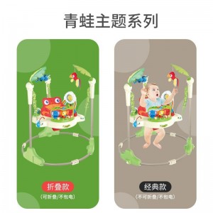 婴儿跳跳椅健身架玩具新生儿宝宝大尺寸蹦跳乐园多种功能弹跳秋千