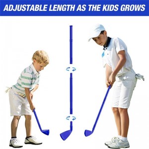 亚马逊高尔夫球车套装玩具新款室内户外体育运动玩具高尔夫球