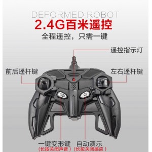 遥控手势感应变形车777遥控变形车玩具车模展会货源