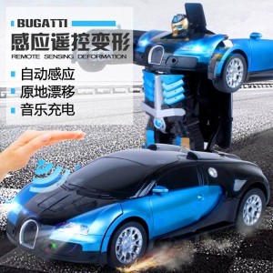 儿童变形车1：12变形遥控车金刚玩具变形机器人夜市摆摊地摊玩具