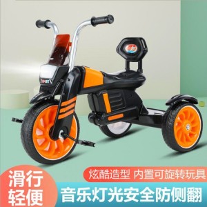 脚踏车宝宝手推车小孩推车自行车1-3-5岁男女宝宝单车儿童三轮车