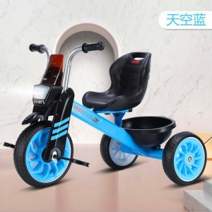 脚踏车宝宝手推车小孩推车自行车1-3-5岁男女宝宝单车儿童三轮车