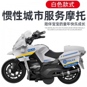 儿童玩具车模型摩托惯性车仿真小汽车宝宝男孩回力车超市玩具
