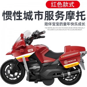 儿童玩具车模型摩托惯性车仿真小汽车宝宝男孩回力车超市玩具