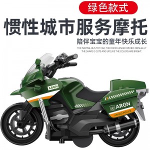 儿童玩具车模型摩托惯性车仿真小汽车宝宝男孩回力车超市玩具