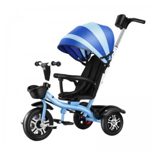 儿童三轮车手推脚踏车1-3-2-6岁大号宝宝自行车童车小孩玩具