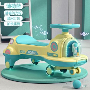 宝宝扭扭车儿童溜溜车万向轮玩具摇摆滑行滑滑车可坐厂家