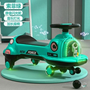 宝宝扭扭车儿童溜溜车万向轮玩具摇摆滑行滑滑车可坐厂家