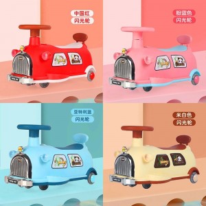 新款儿童扭扭复古老爷车滑行车1-3-6岁男女宝宝溜溜防侧翻玩具车