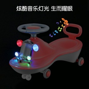 新款儿童摇摆扭扭车小孩可坐滑行溜溜车带音乐带灯光妞妞车
