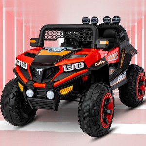 Four-wheel off-road toy car, can seat people, children, baby toy, battery car with remote control, children's electric car