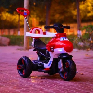 New type children's electric motorcycle children's electric car children's driving motorcycle toy stroller