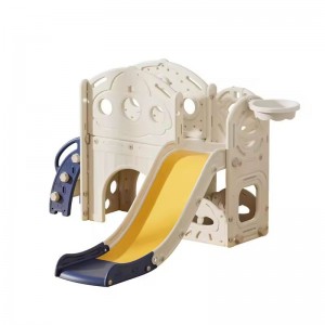 儿童彩色塑料滑梯秋千室内游乐场玩具家用公园婴儿玩具