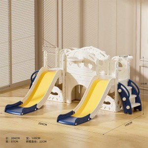 厂家直供多种功能玩具儿童滑梯室内家用婴儿滑梯秋千组合