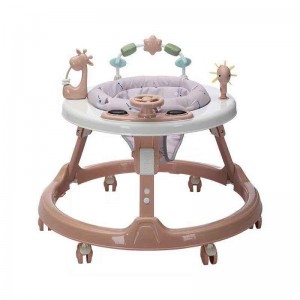 高品质8轮老式儿童助行器/深圳婴儿助行器/可爱塑料婴儿助行器