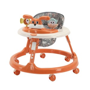 婴儿学步车防O型腿多种功能防侧翻男女宝宝助步车可推玩具学走路车