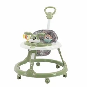 婴儿学步车防O型腿多种功能防侧翻男女宝宝助步车可推玩具学走路车