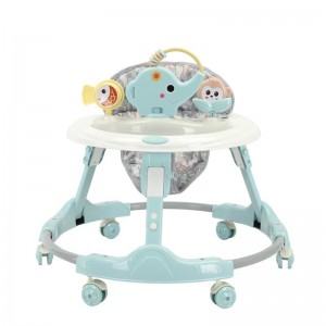 婴儿学步车防O型腿多种功能防侧翻男女宝宝助步车可推玩具学走路车