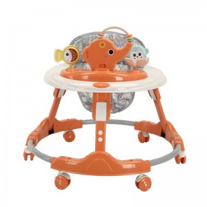 婴儿学步车防O型腿多种功能防侧翻男女宝宝助步车可推玩具学走路车