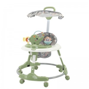 婴儿学步车防O型腿多种功能防侧翻男女宝宝助步车可推玩具学走路车