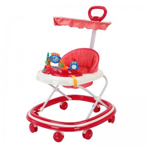 婴儿学步车防侧翻防o型腿可坐宝宝起步车6/7-18个月多种功能助步车