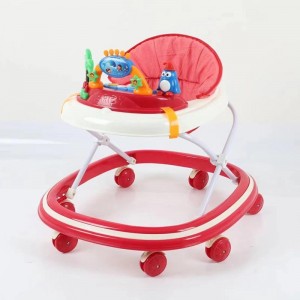 婴儿学步车防侧翻防o型腿可坐宝宝起步车6/7-18个月多种功能助步车