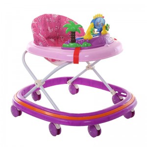 婴儿学步车防侧翻防o型腿可坐宝宝起步车6/7-18个月多种功能助步车