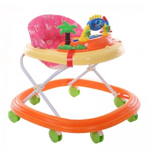 婴儿学步车防侧翻防o型腿可坐宝宝起步车6/7-18个月多种功能助步车