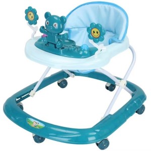 橡胶轮婴儿学步车产品学习可调婴儿学步车男孩和女孩音乐