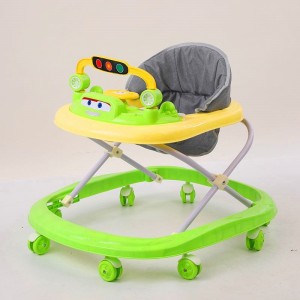 儿童学步车 8轮圆形婴儿学步车 婴儿童学步滑行车 童车玩具