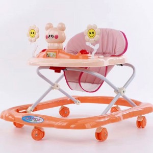 手推车7-18个月 防侧翻防o型腿宝宝婴儿助步车 婴幼儿学步车