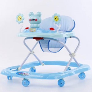 手推车7-18个月 防侧翻防o型腿宝宝婴儿助步车 婴幼儿学步车