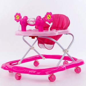玩具教育互动适合儿童婴儿学步车 高品质可折叠儿童步行车