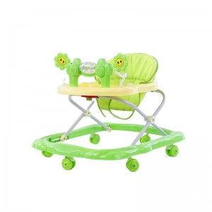 玩具教育互动适合儿童婴儿学步车 高品质可折叠儿童步行车