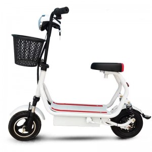 Little Harley electric scooter 8 inch portable grocery shopping battery car adult mini folding electric scooter
