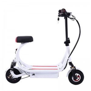 Little Harley electric scooter 8 inch portable grocery shopping battery car adult mini folding electric scooter