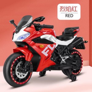 儿童电动摩托车大号2-10岁男女宝宝可坐人充电儿童电动车玩具童车