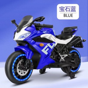 儿童电动摩托车大号2-10岁男女宝宝可坐人充电儿童电动车玩具童车