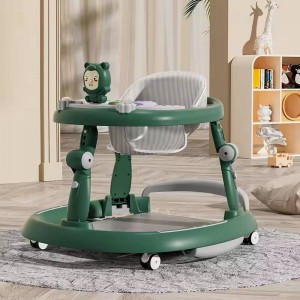 新款婴儿学步车带音乐 高品质婴儿背带学步车 易于清洁 婴儿学步车