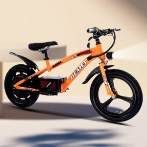 复古儿童电动小摩托车越野可坐大人6岁以上男女小孩儿童电动车