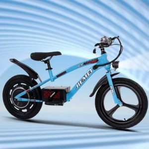 复古儿童电动小摩托车越野可坐大人6岁以上男女小孩儿童电动车