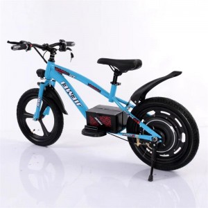 复古儿童电动小摩托车越野可坐大人6岁以上男女小孩儿童电动车