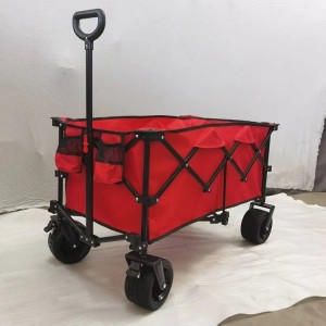 户外露营野餐车聚拢快拆营地车快递车宠物车摆摊车露营车加宽战地轮