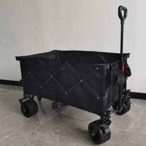 户外露营野餐车聚拢快拆营地车快递车宠物车摆摊车露营车加宽战地轮