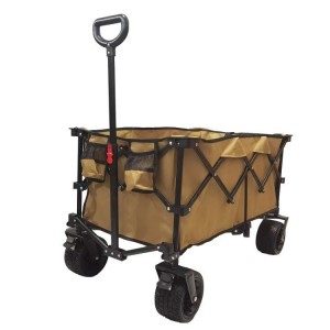 户外露营野餐车聚拢快拆营地车快递车宠物车摆摊车露营车加宽战地轮