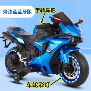 儿童电动摩托车1-8岁可坐人音乐摩托车充电儿童电动车童车